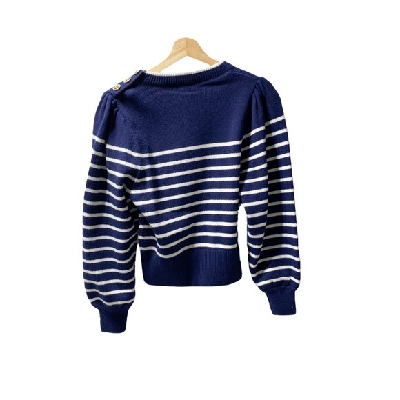& OTHER STORIES Breton Sailor Stripe Sweater - Picture 5 of 5
